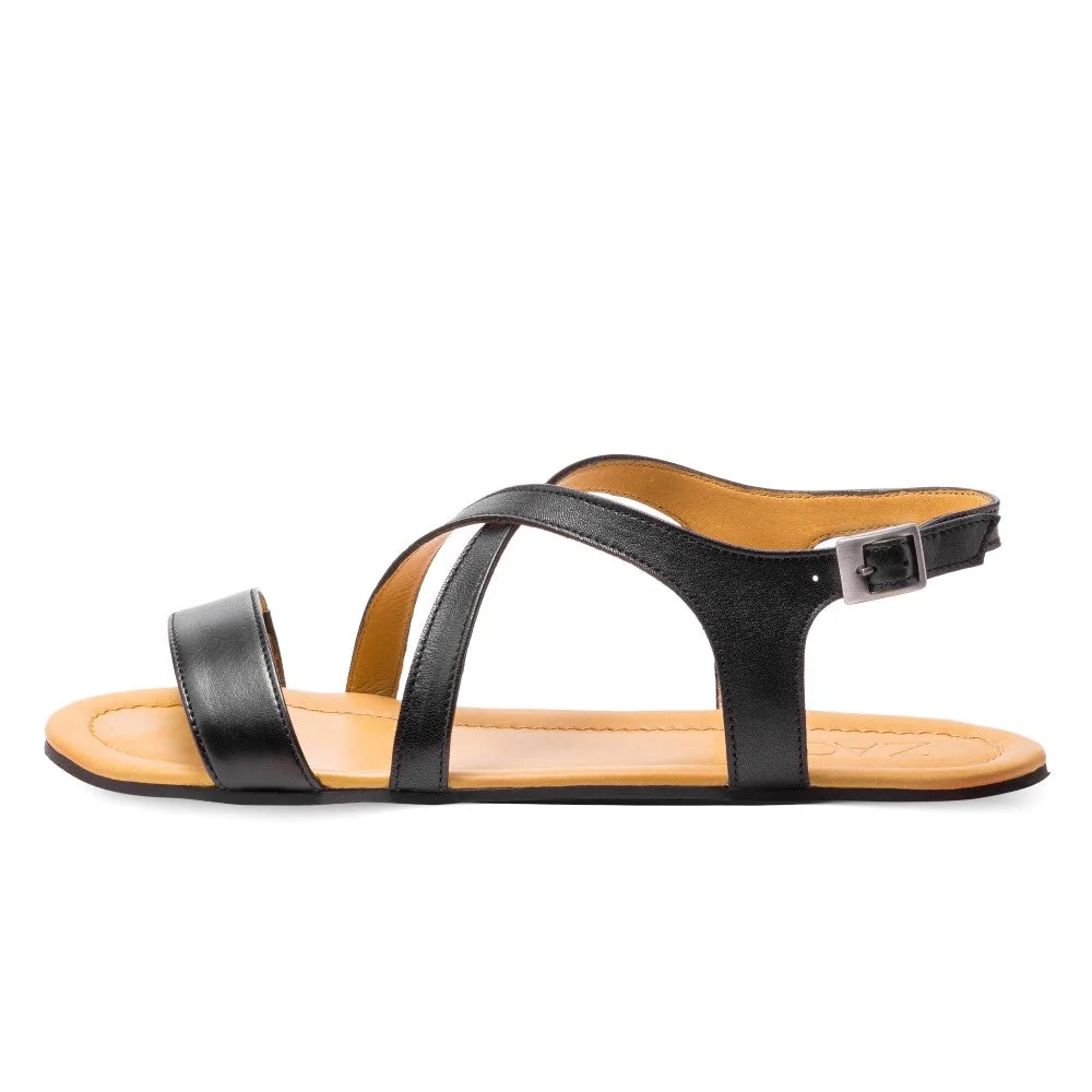 Женские сандалии ZAQQ QEE-Black, фото 3