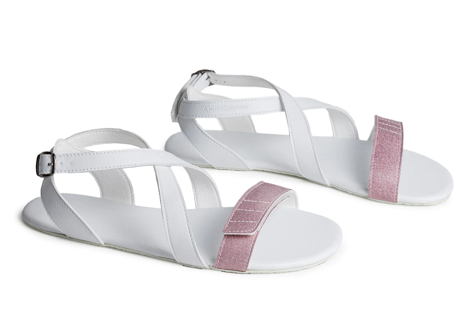 Сандалии Ahinsa Hava Sparkle Barefoot — белый, фото 2