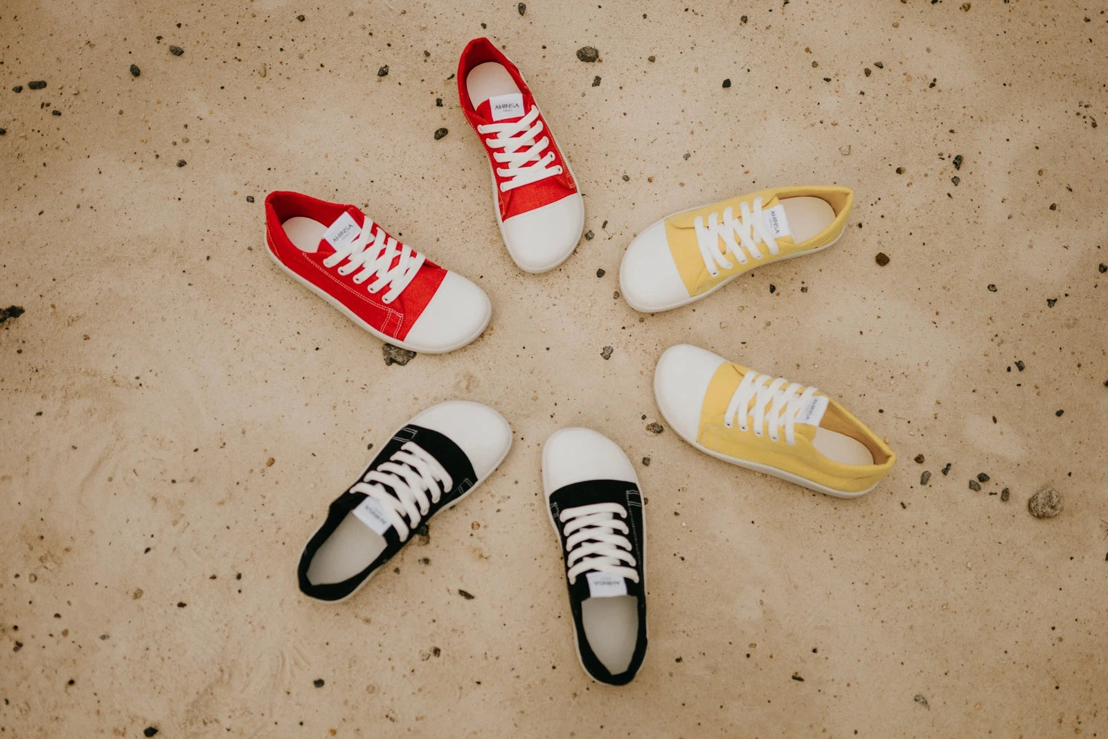 Кроссовки Ahinsa Street Hemp Barefoot — горчичный, фото 14