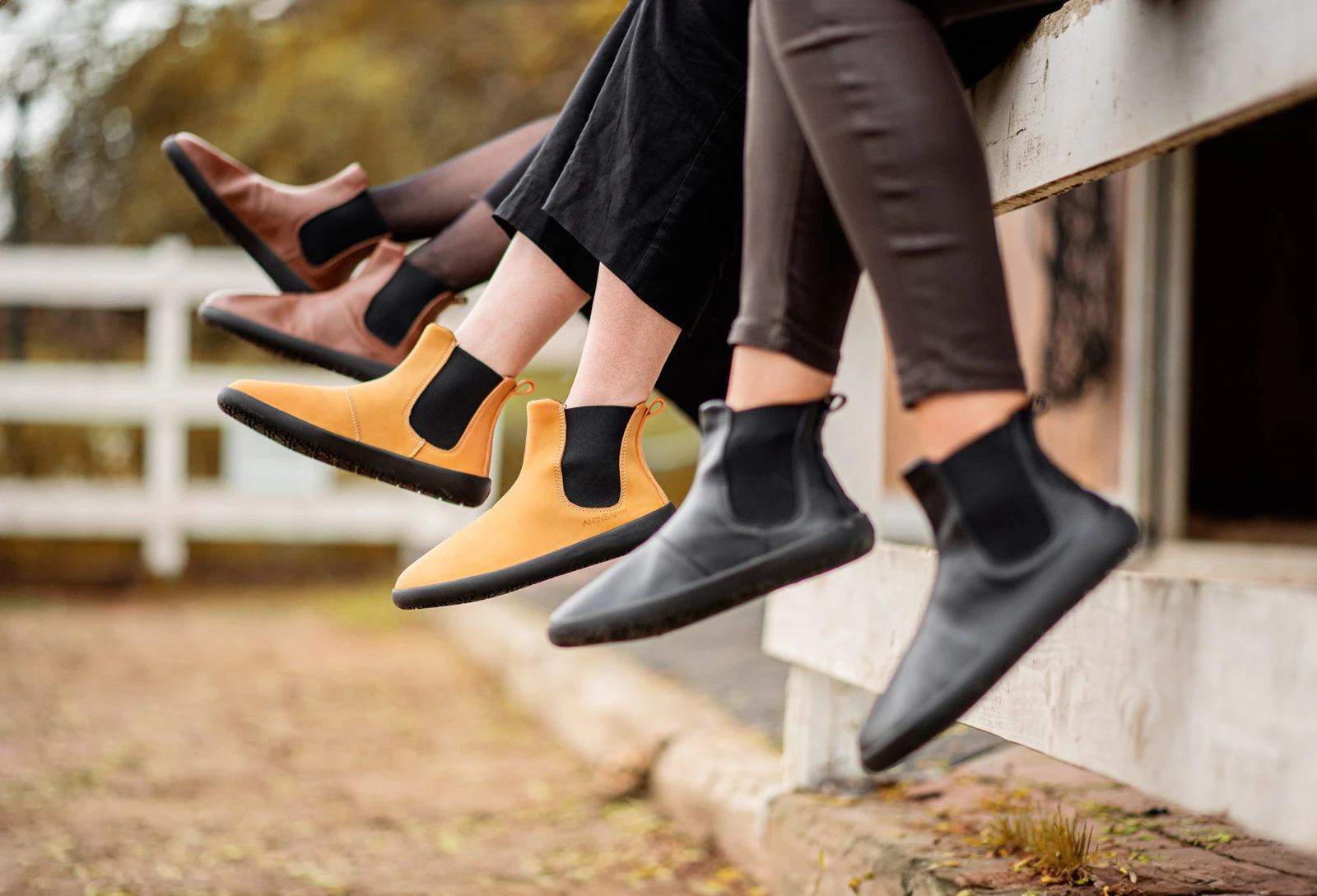 Ботинки Ahinsa Chelsea 2.0 Barefoot — чёрный, фото 16