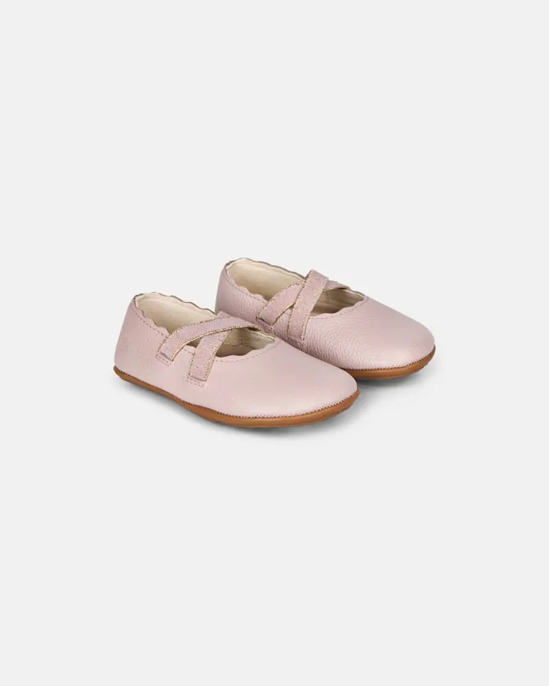 Детские босоногие домашние тапочки Bundgaard Tamara Old Rose