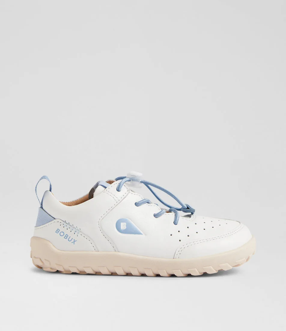 Детские босоногие кроссовки Bobux Alpha Step Up Nova — White