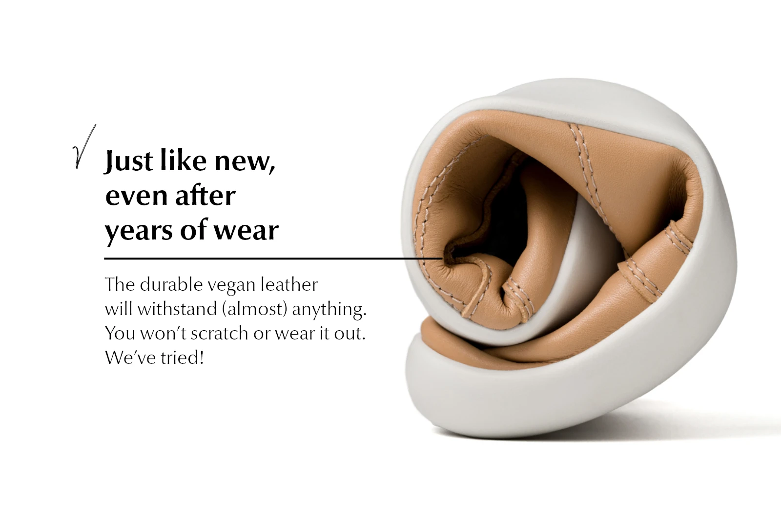 Кроссовки Ahinsa Pura 2.0 Barefoot — бежевый, фото 7