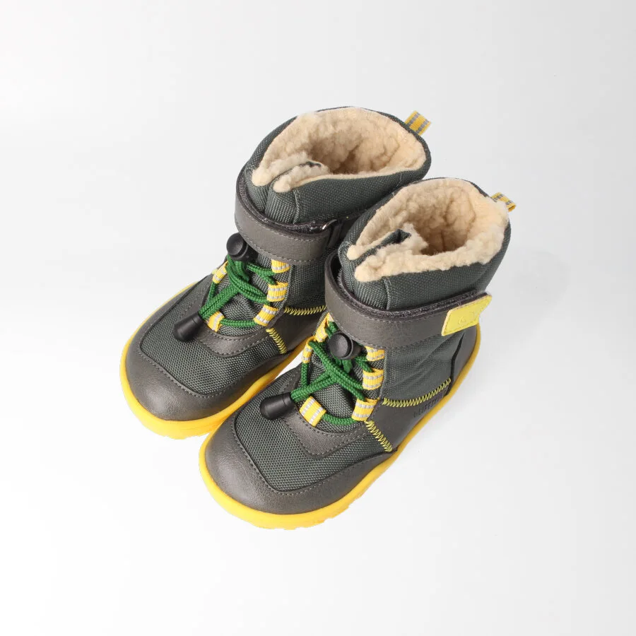 Зимние босоногие ботинки bLIFESTYLE narwalSTYLE — тёмно-зелёный, фото 5