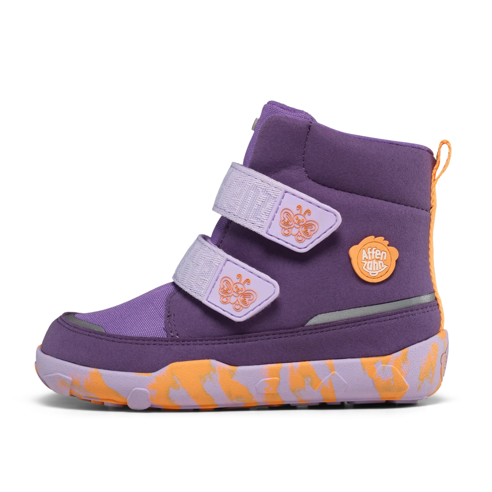 Зимние ботинки Affenzahn Comfy Бабочка — фиолетовый, фото 5