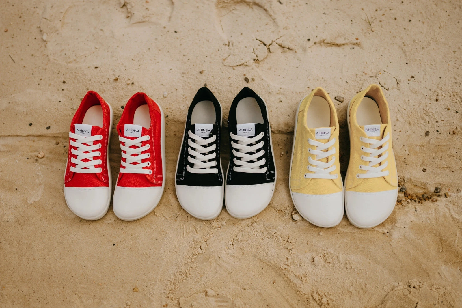 Кроссовки Ahinsa Street Hemp Barefoot — горчичный, фото 15