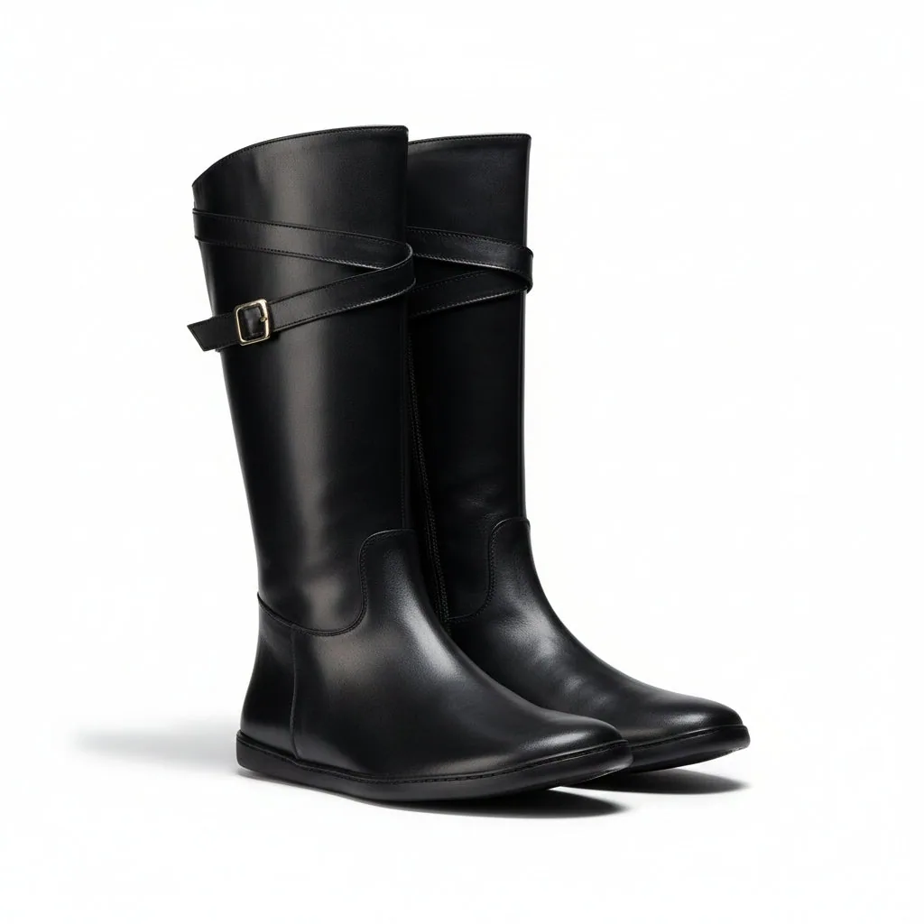 Женские ботинки ZAQQ ATTRAQT Winter Black (чёрный цвет)