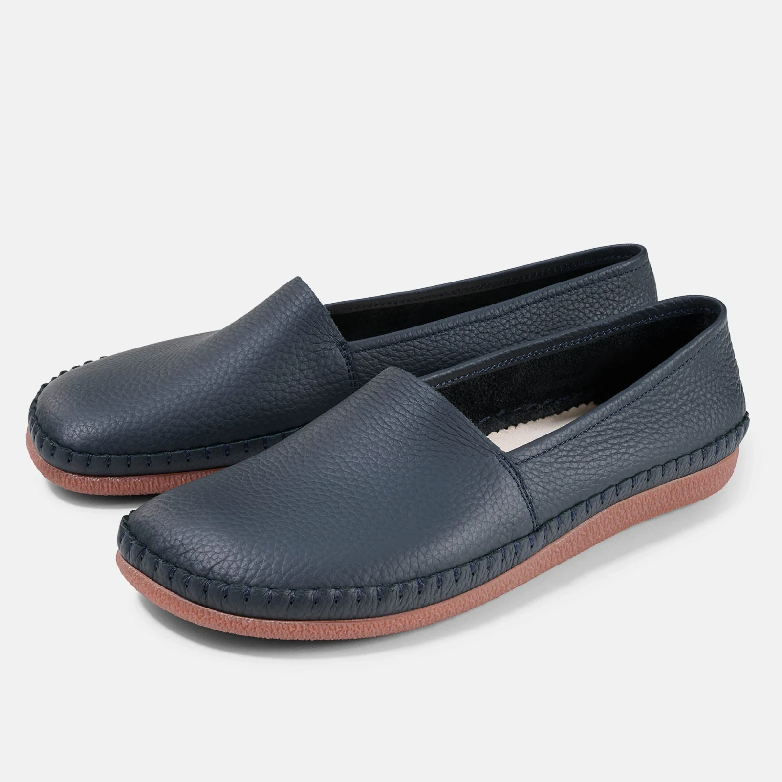 Слипоны BÄR Charlie — тёмно-синий