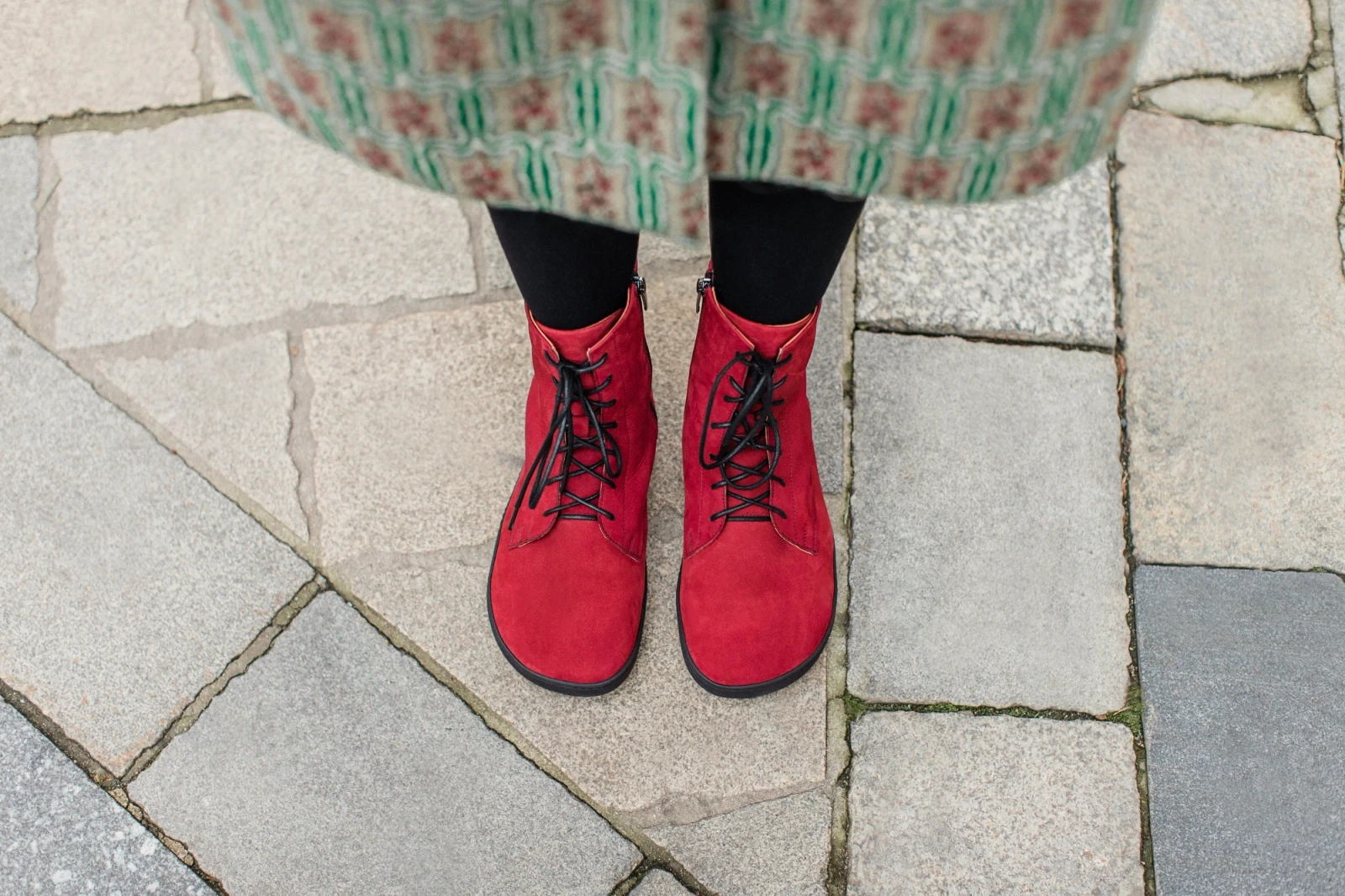 Босоногие ботинки Shapen COZY — бордовый, фото 26